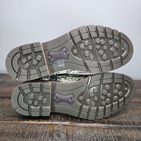 NEW Ariat Wexford Womens Size 6.5 B Medium Chelsea Boots Brown Snake Print - Picture 9 of 10